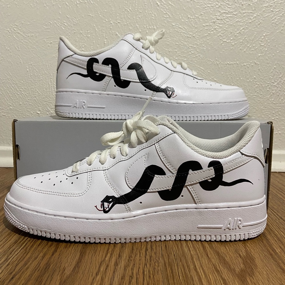 Air Force 1 Custom Little Kids’ Mamba